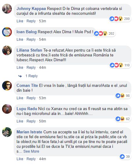 Replica Dispretuitoare Pe Care Dragnea I A Dat O Lui Alex Dima De